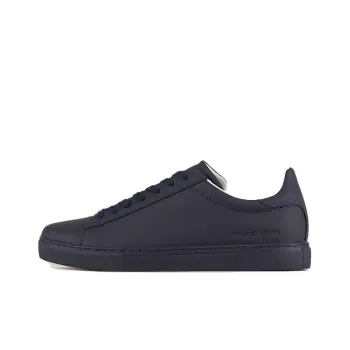 ARMANI EXCHANGE Low Top Skateboard Shoes Men's Marine Blue