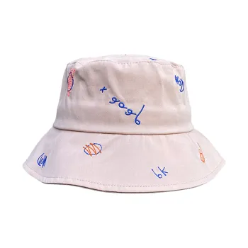 ALIEN BANG Cotton Bucket Hats Unisex Pink/Light Blue/White/Beige/Khaki/Black
