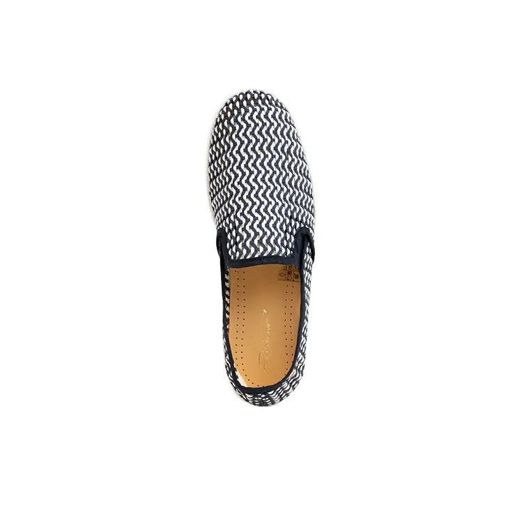 Rivieras Women's Casual Shoes Unisex Low Top Blue/Gray-4