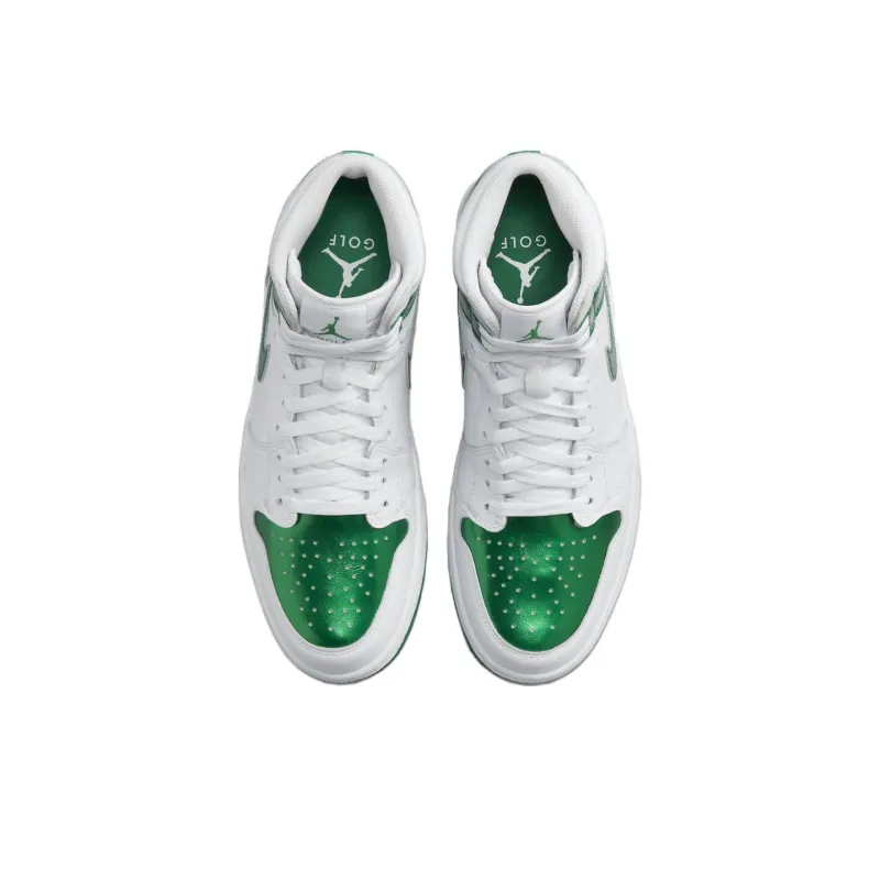 Jordan 1 Retro High Golf Metallic Green-3