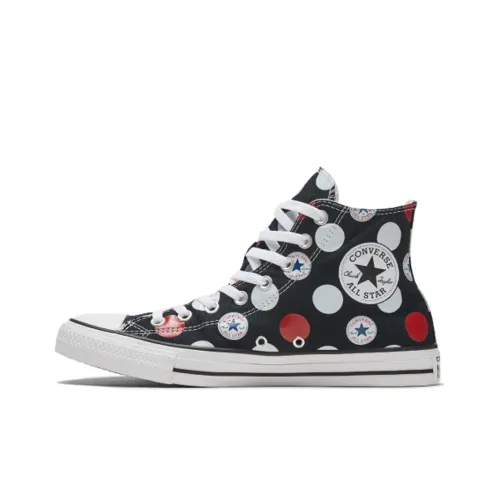 Converse Chuck Taylor All Star Canvas Shoes Unisex High-Top Polka Dot