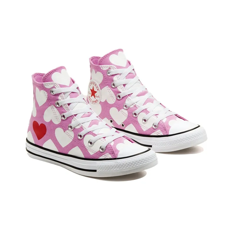 Converse Chuck Taylor All Star High 'Twisted Hearts Peony Pink' Women's-2