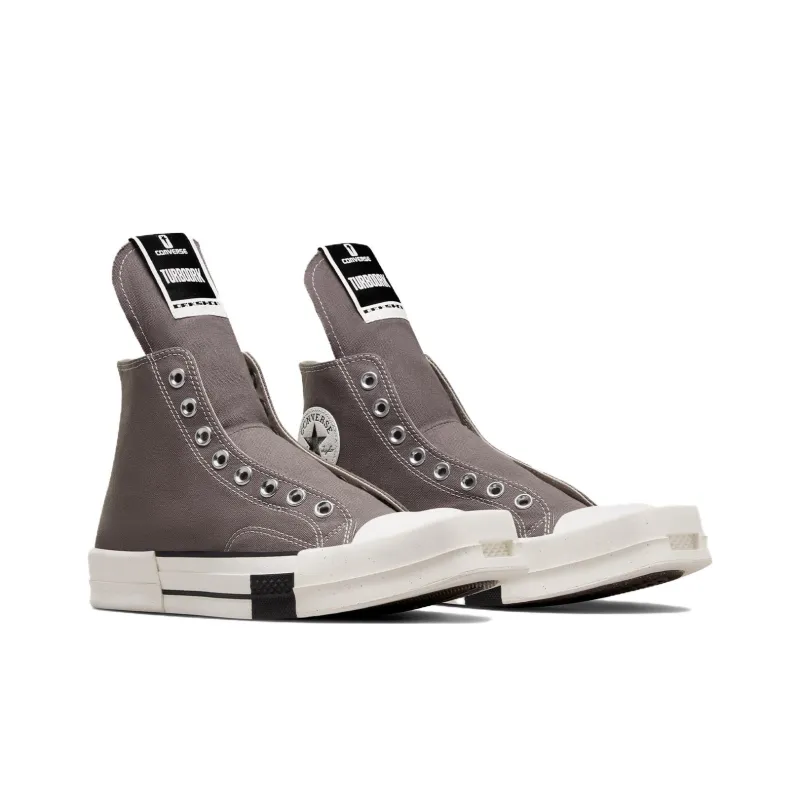 Chuck 70 Rick Owens X Turbodrk Converse Laceless 'Iron'-2