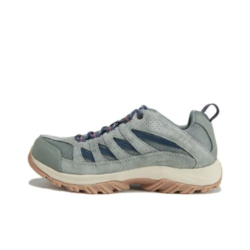 Columbia Crestwood Hiking / Trekking Shoes Women's Low-Top Gray Green