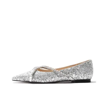 STEVE MADDEN Casual Single Shoes Women's Silver