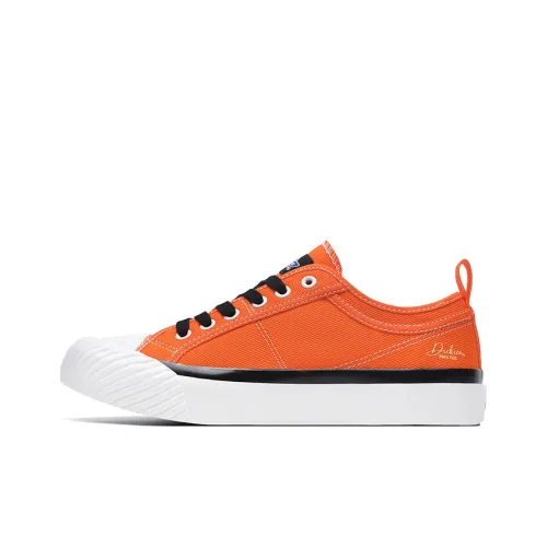 Dickies Low Top Canvas Shoes Unisex Orange