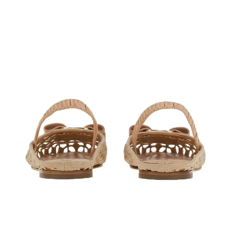 FERRAGAMO Vara Flat Shoes Women's Pink-3