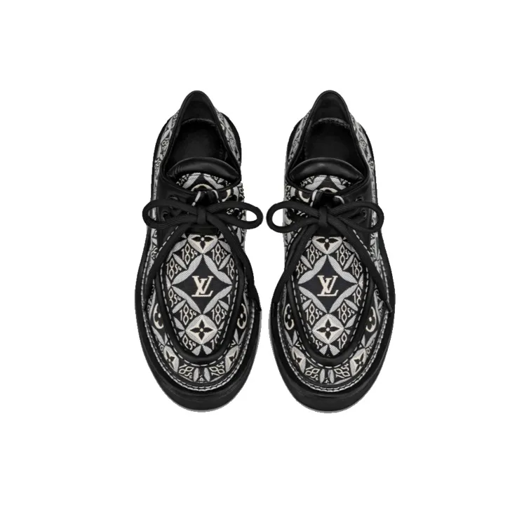 LOUIS VUITTON Lv Beaubourg Loafers 'Black' Women's-2