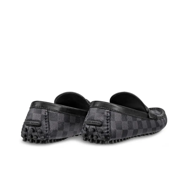 LOUIS VUITTON Hockenheim Casual Shoes Men's Black-3