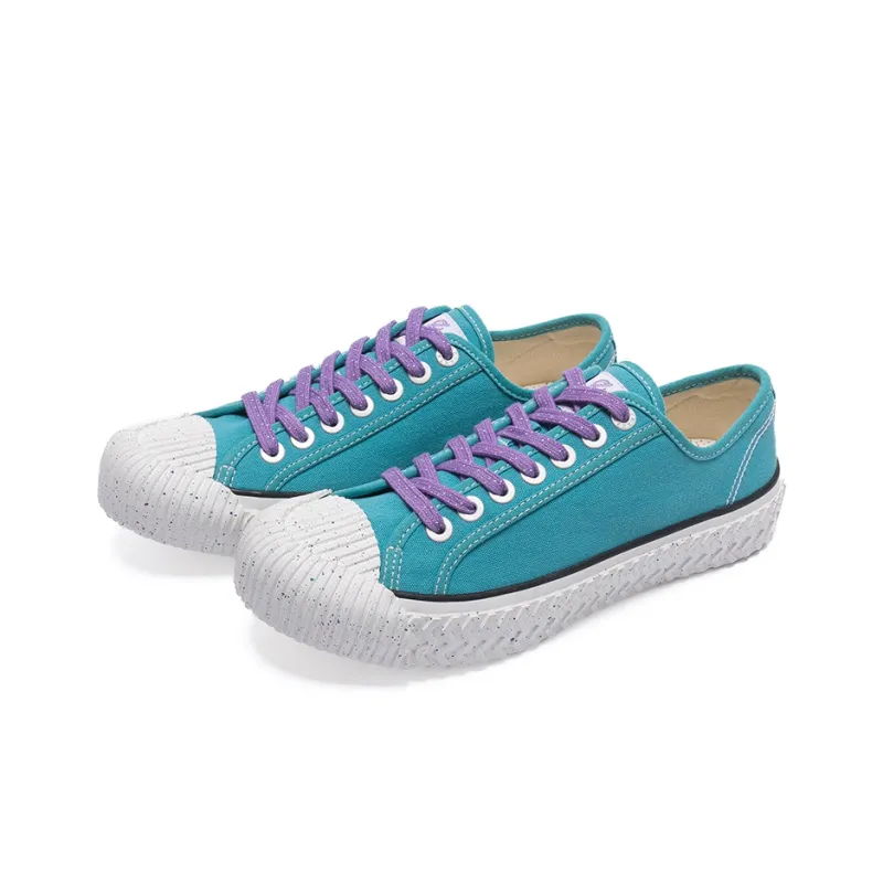 Excelsior Canvas Shoes Women's Low Top Turquoise-1