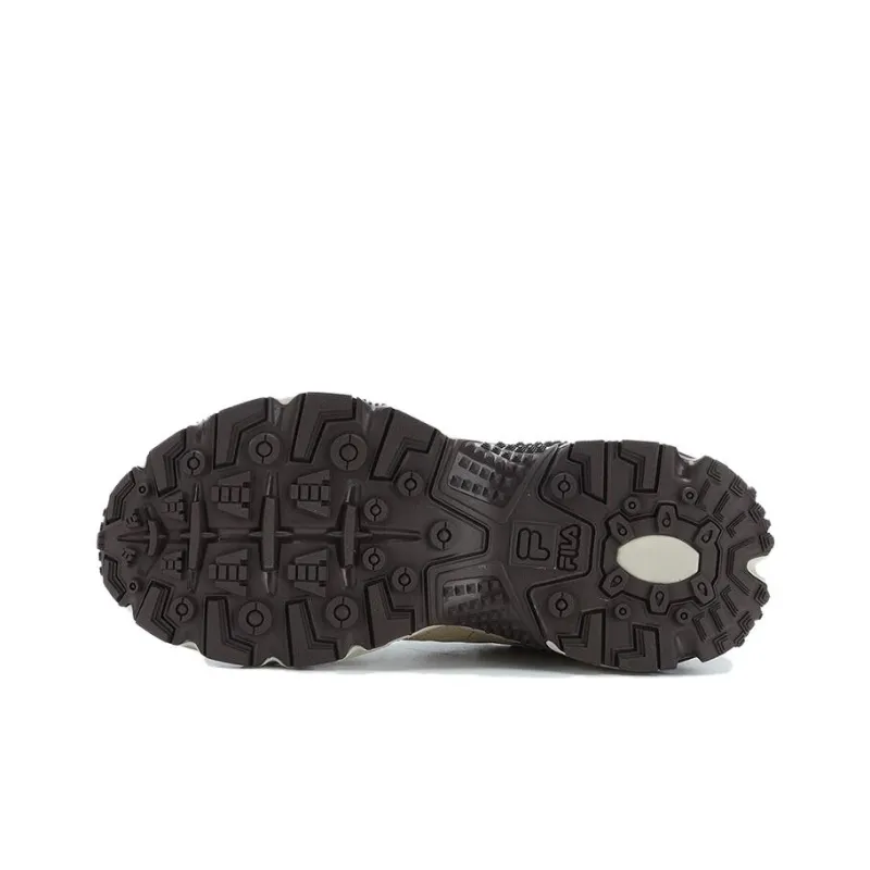 FILA FUSION Ancerus Plus One eyed Shoe Anti Slip Wear Resistant Low Top Chunky Sneakers Women's Oat-3