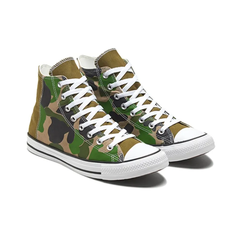 Converse Chuck Taylor All Star Hi 'Half Green Camo'-2