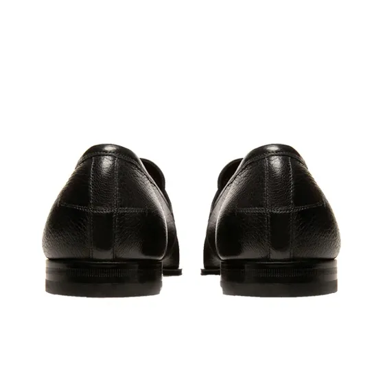 BALLY Webb Casual Single Shoes Men's Black-3