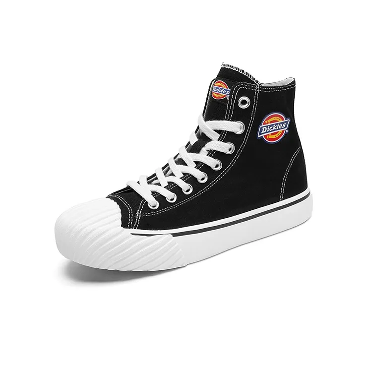 Dickies Canvas Shoes Unisex High Top Black-1