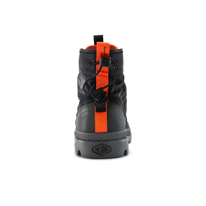 Palladium Pampa Canvas Shoes Unisex High Top Black-4