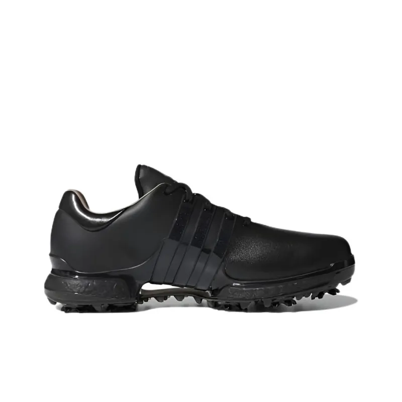 Adidas Tour360 Boost 2.0 Wear-Resistant Low-Top Golf Shoes Men's Black-1