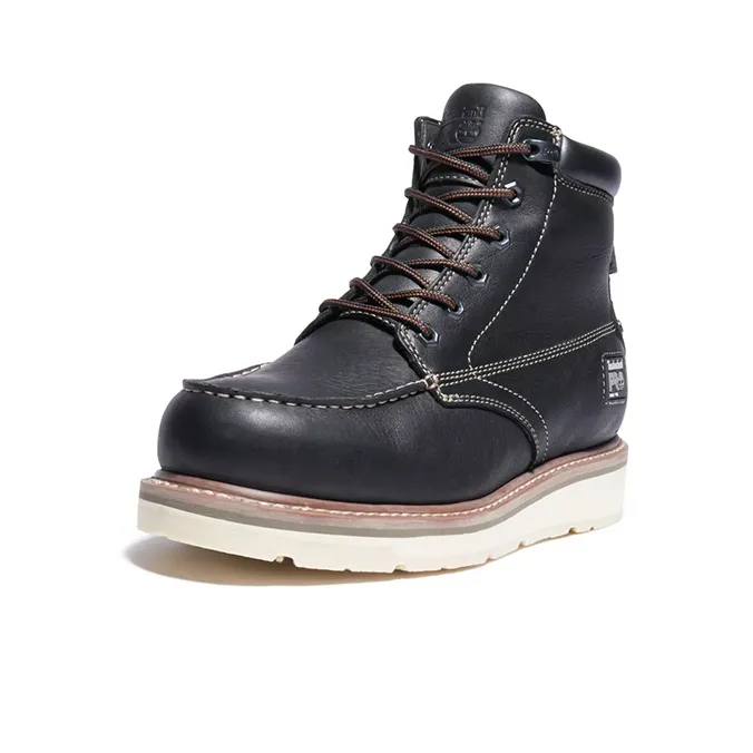 Timberland Gridworks 6 Inch Waterproof Work Boot 'Black'-2
