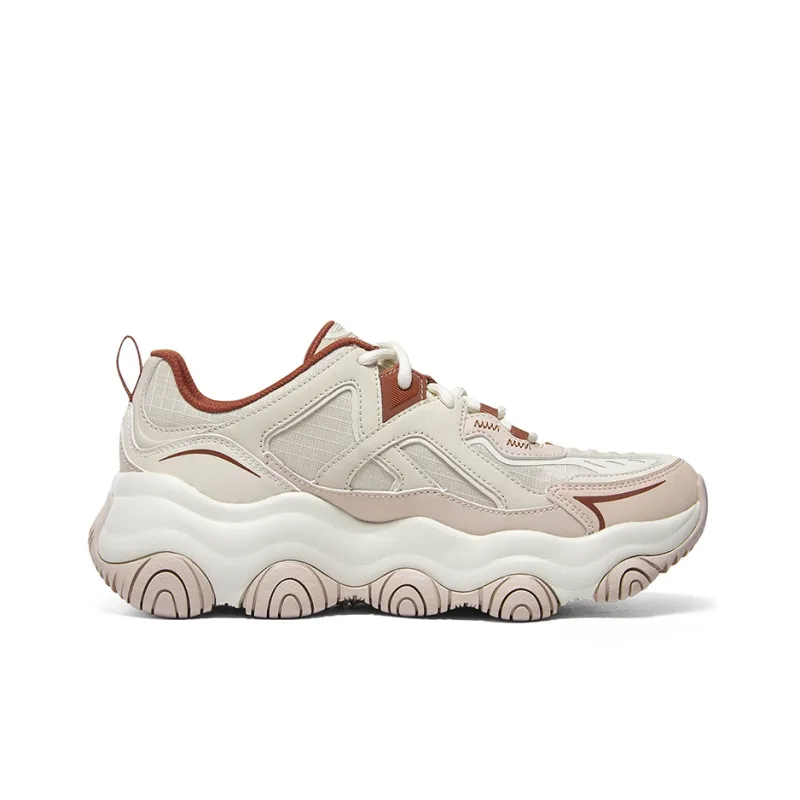 Skechers D'lites 1.0 Sneakers 'Beige Pink' Women's-1