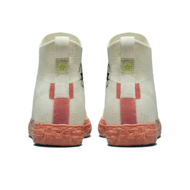 Chuck Taylor All Star Renew Converse Crater Knit High 'Egret Cedar Bark'-3