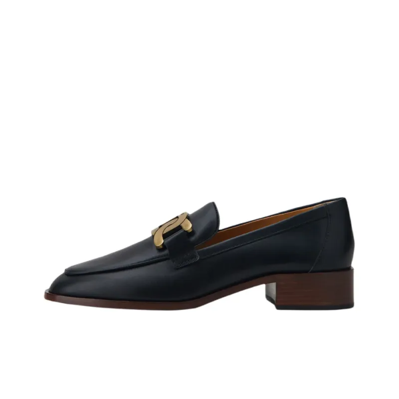 TOD'S Chain Link Detail Loafers Women's-0