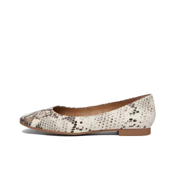 STEVE MADDEN Chunky Heel Casual Single Shoes Women's Snakeskin Print