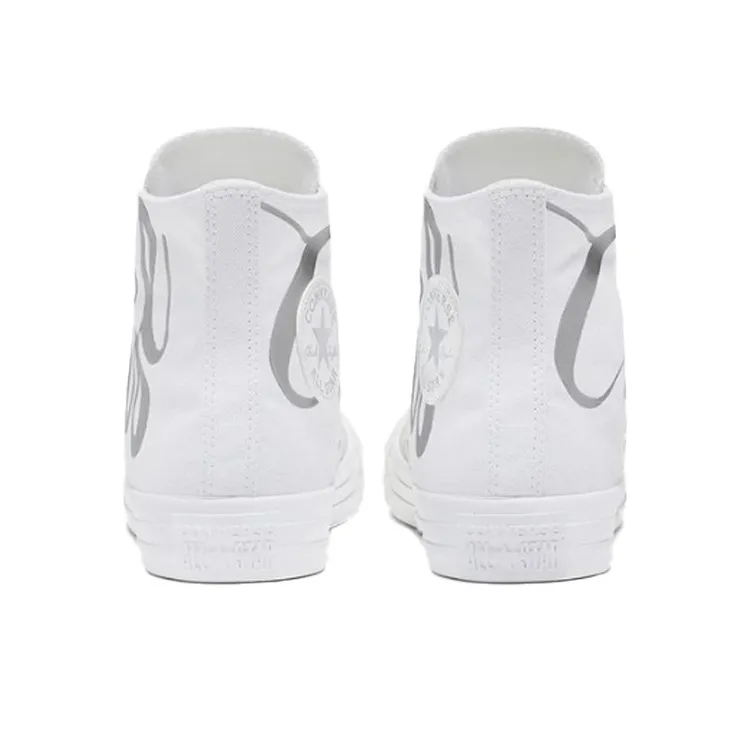 Converse Chuck Taylor All Star Iridescent Star High Top White Women's-3