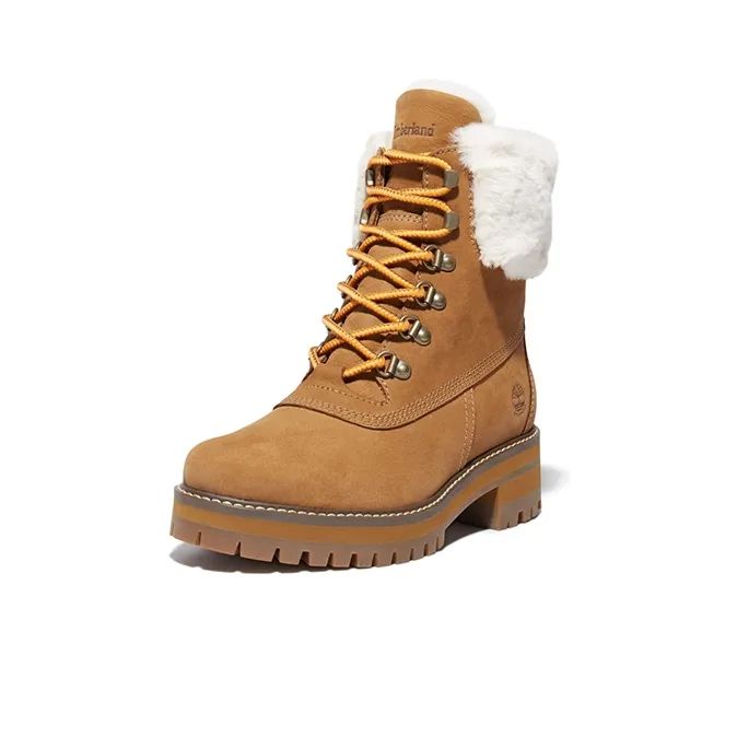 Timberland Women's Courmayeur Valley 6 Inch Shearling Boot 'Brown'-2
