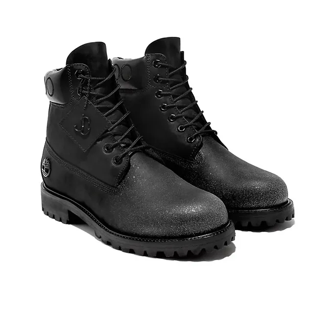 Timberland Jimmy Choo X 6 Inch Premium Boot 'Black Glitter'-2