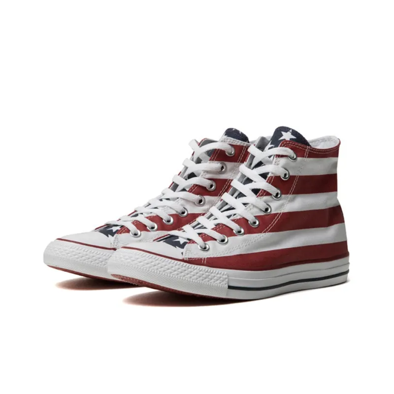 Converse Chuck Taylor All Star 'White Red Blue'-2
