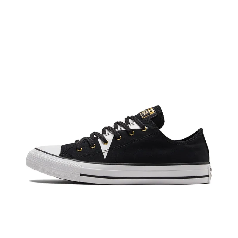 Converse Chuck Taylor All Star Sneakers Black/White/Gold-0