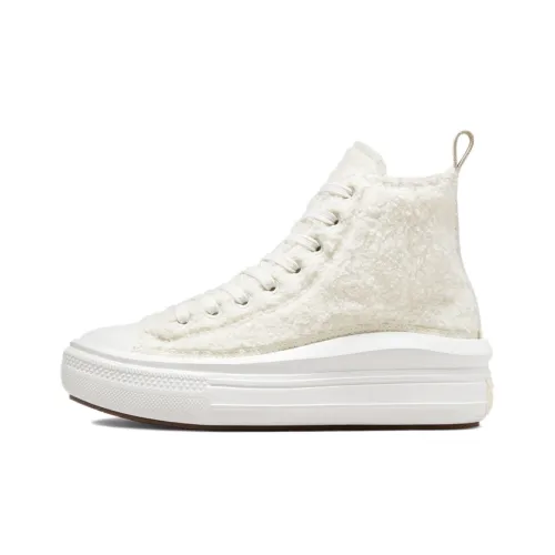 Converse Chuck Taylor All Star Women's Move High 'Perfect Is Not Perfect - Egret'