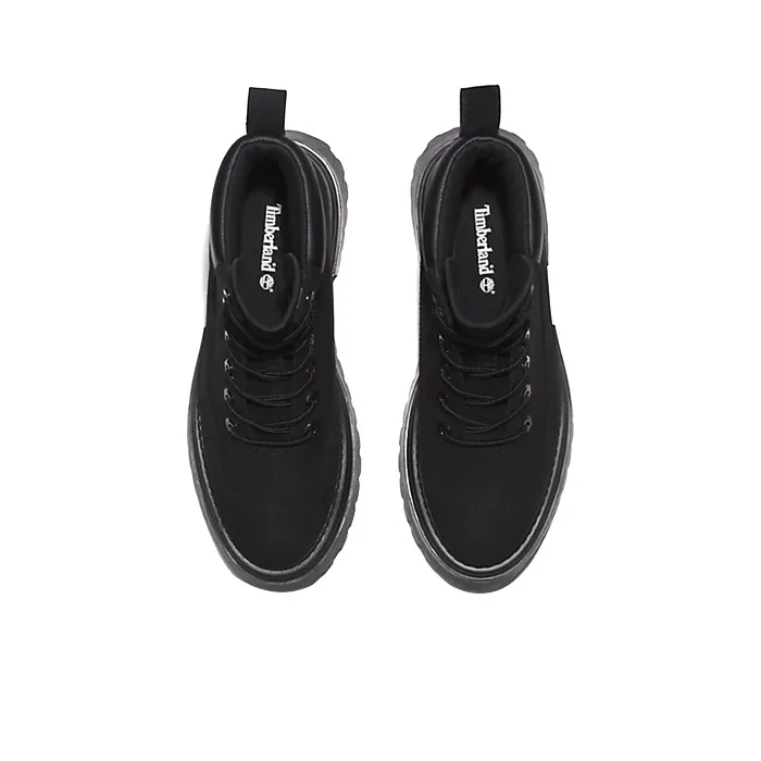 Timberland Sky 6 Inch Lace Up Boots 'Black Nubuck' Women's-4