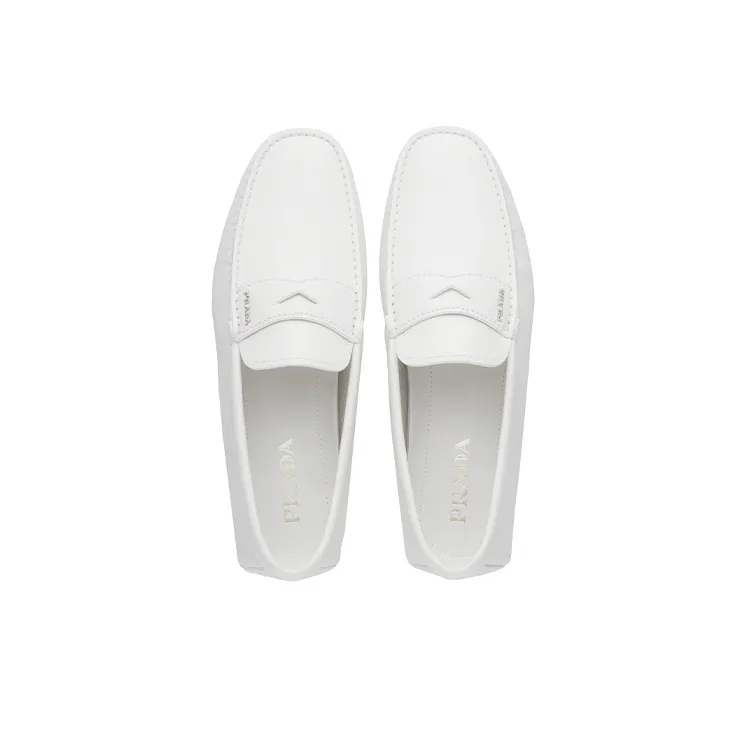 PRADA Casual Single Shoes Women's White-2