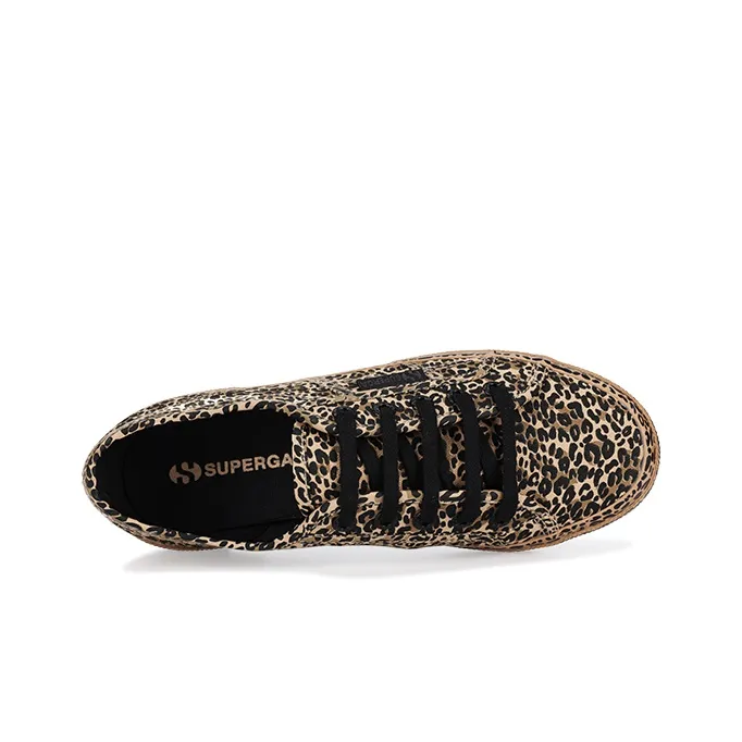 SUPERGA Low Top Canvas Shoes Women's Yellow Black-2