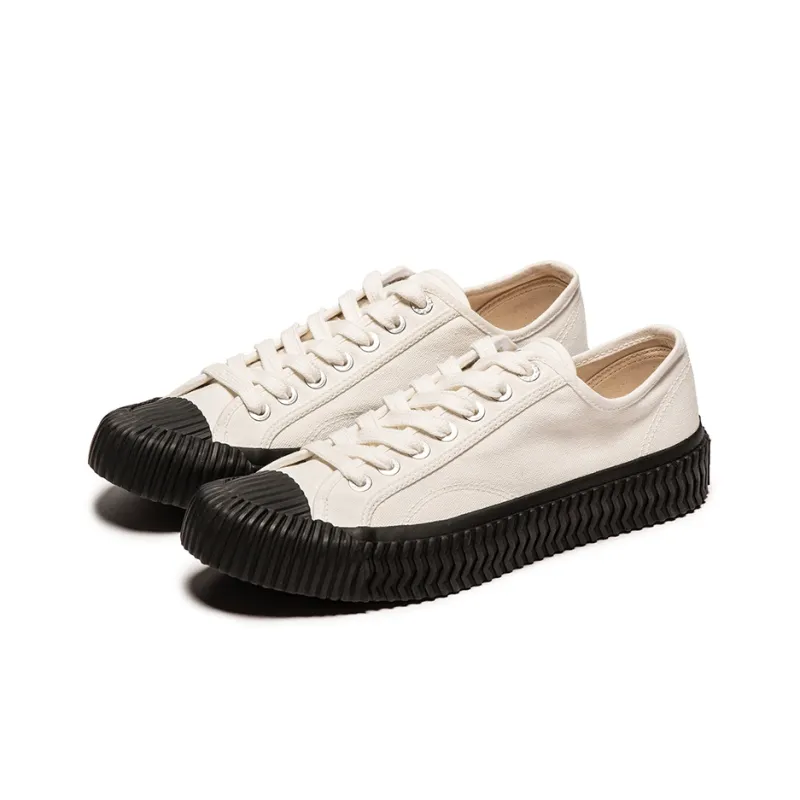 Excelsior Bolt LO Canvas Shoes Unisex Low Top Steam White/Carbon Black-1