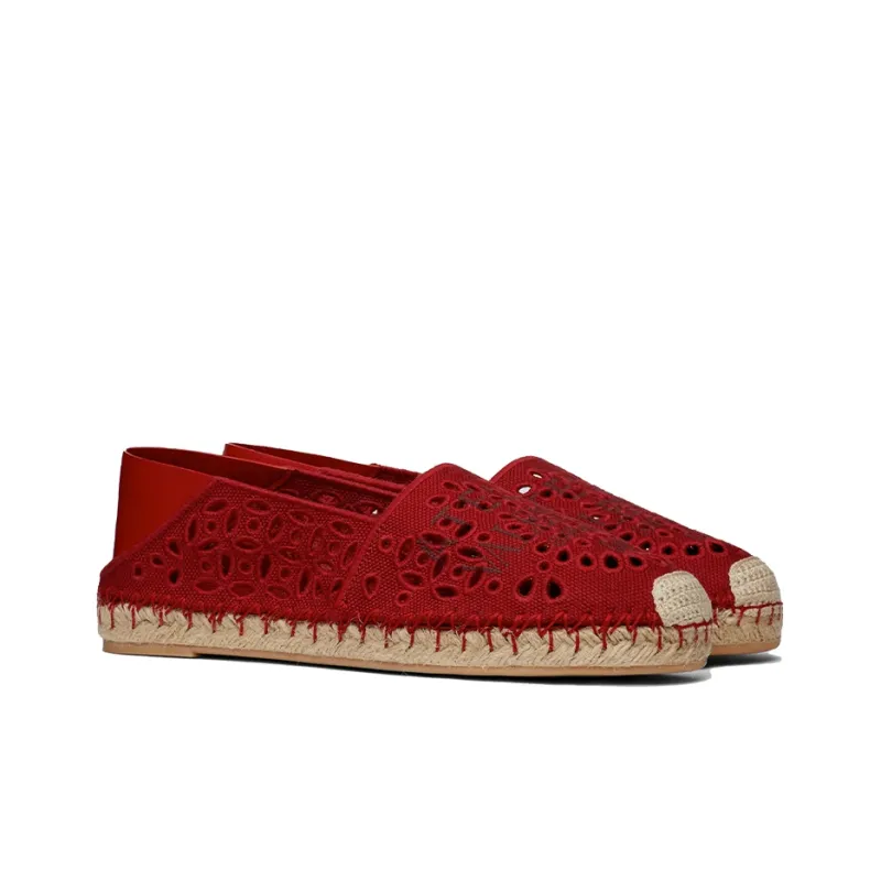 Valentino Atelier Casual Single Shoes Women's Red-2