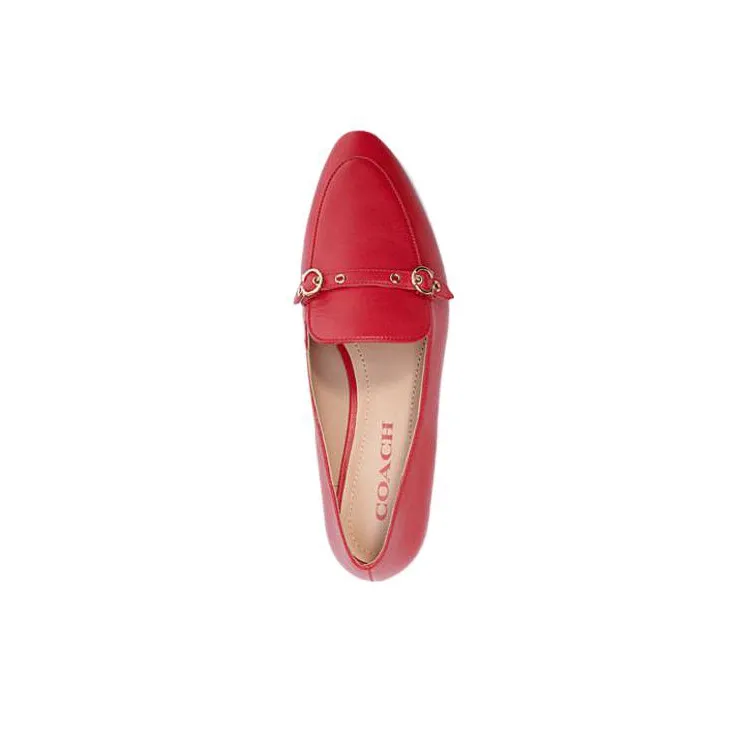 COACH Women's Casual Shoes Women's Red-4
