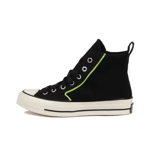 Converse Chuck Taylor All Star 70 Hi Workwear Twill Black Lemon