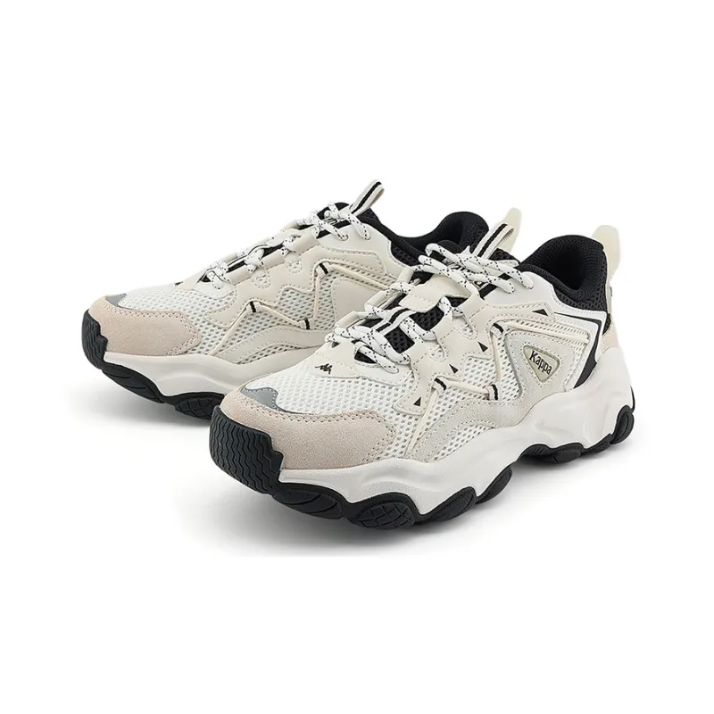 Kappa Low Top Chunky Sneakers Unisex Gray Black-2