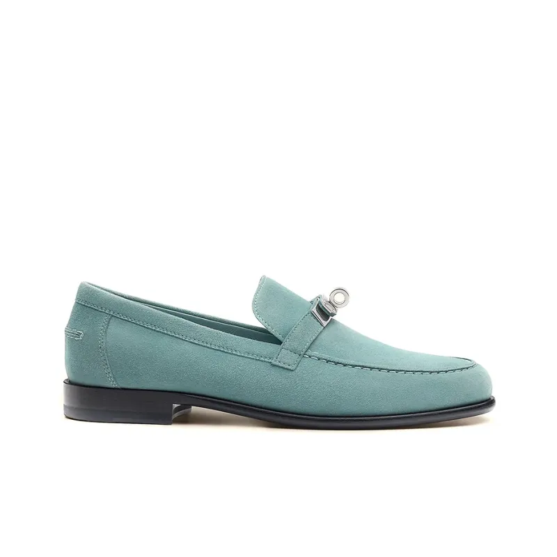 HERMES Destin Casual Single Shoes Women's Aqua Green-1