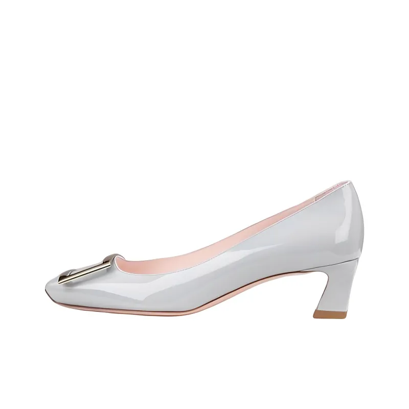 Roger Vivier Trompette High Heels Women's Taupe-0