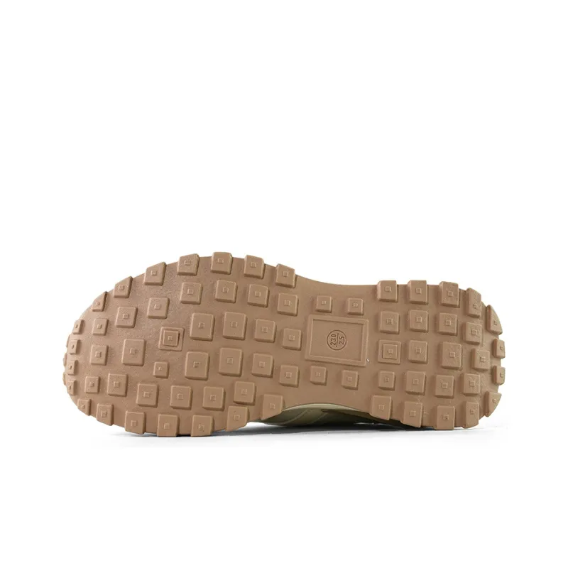 Warrior Low Top Chunky Sneakers Unisex Beige Brown-4