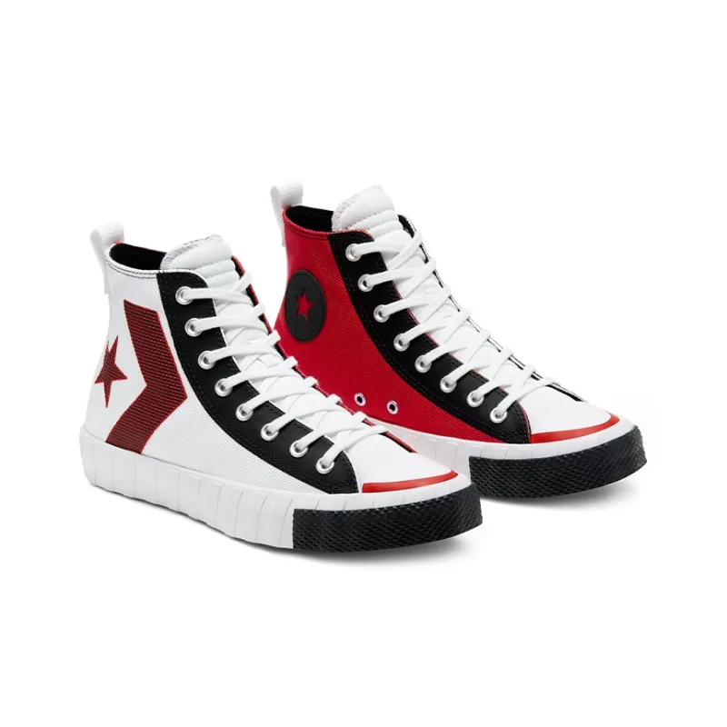 UNT1TL3D Converse High 'Not A Chuck White University Red'-2