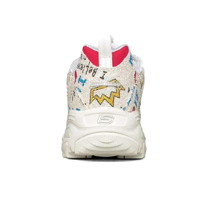 Skechers D'Lites 1.0 Low Top Daddy Shoes Multi Color Women's-3