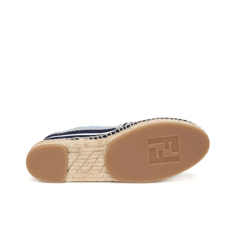 FENDI Espadrilles Women's Gray-5