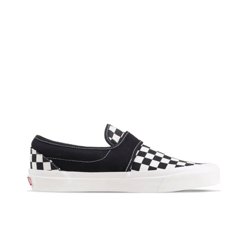 Vans Slip On 47 V Dx 'Anaheim Factory Black Checkerboard'-1