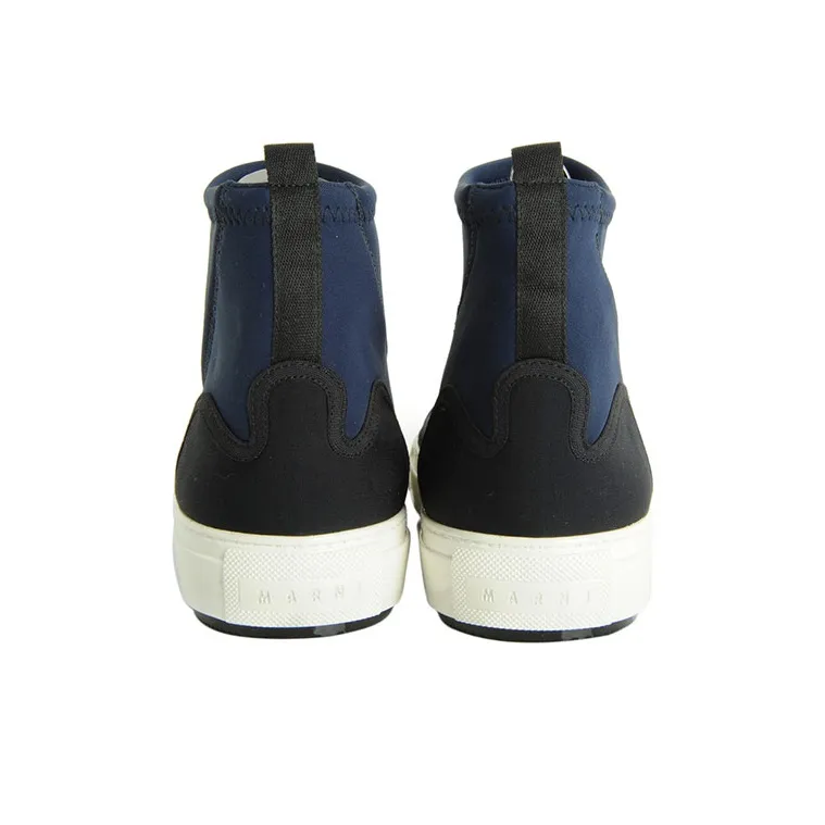 MARNI Ankle Boots Women's High Top Blue-2