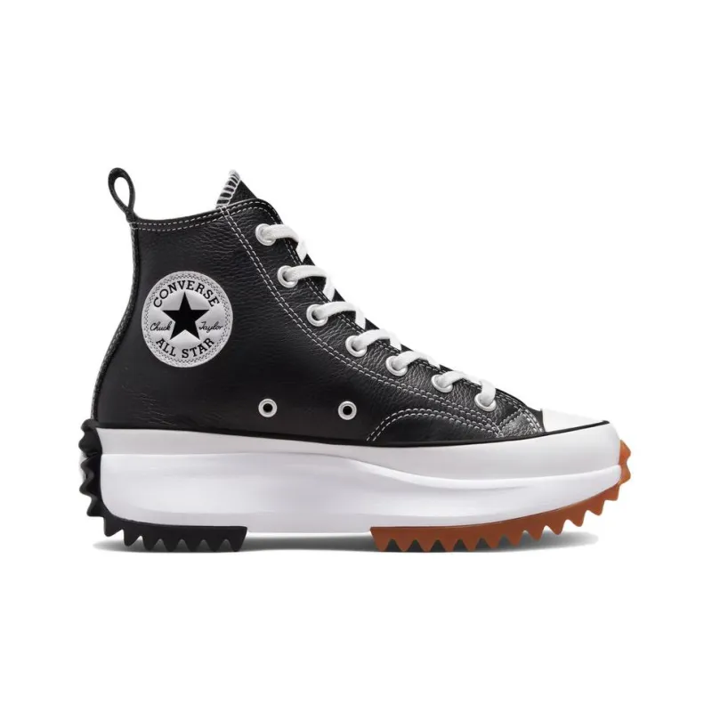 Converse Run Star Hike Hi Black Leather White-1