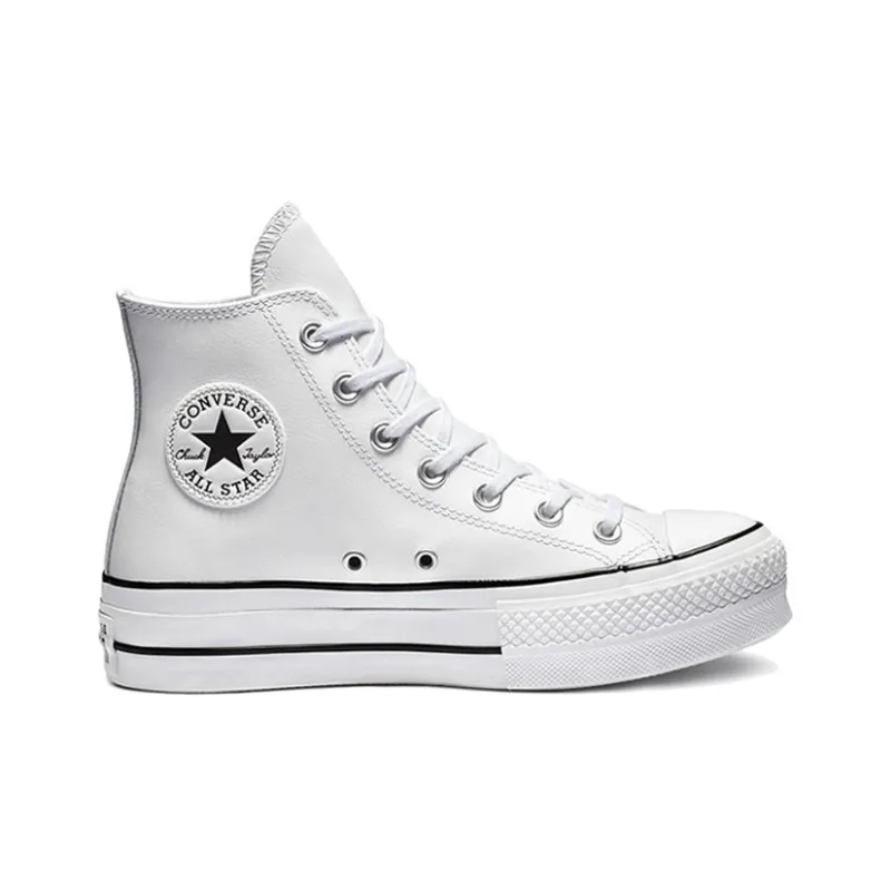 Converse Chuck Taylor All Star Lift Hi White Women's-1