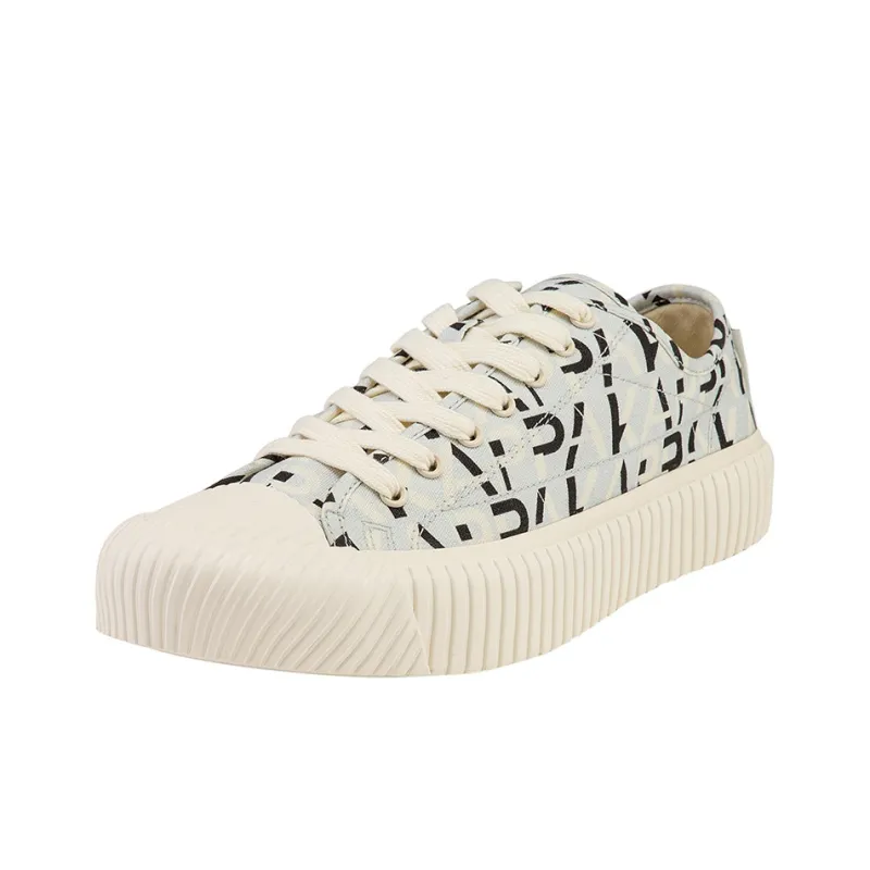 Kappa Abrasion Resistant Coverage Low Top Canvas Shoes Unisex Hypnotic Gray-1